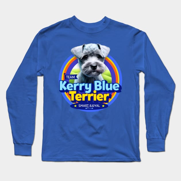Kerry Blue Terrier Long Sleeve T-Shirt by Puppy & cute